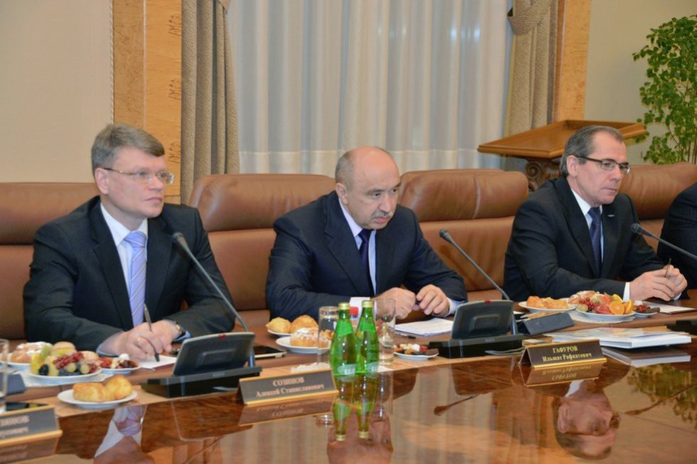 The President of the Republic of Tatarstan met Rectors of Kazan Universities