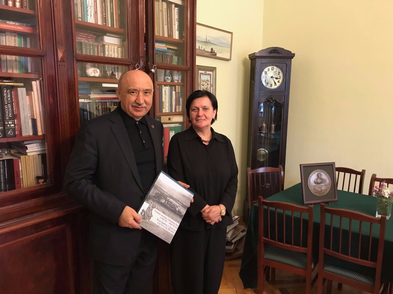 Rector Ilshat Gafurov's Visit to Saint-Petersburg ,Faizkhanov Readings, Al Fakhr Order, Russian Council of Muftis, Institute of Oriental Manuscripts, State Hermitage, Heraldic Council of the President of Russian Federation, IIRHOS, Ministry of Culture of Russia, Frahn Medal