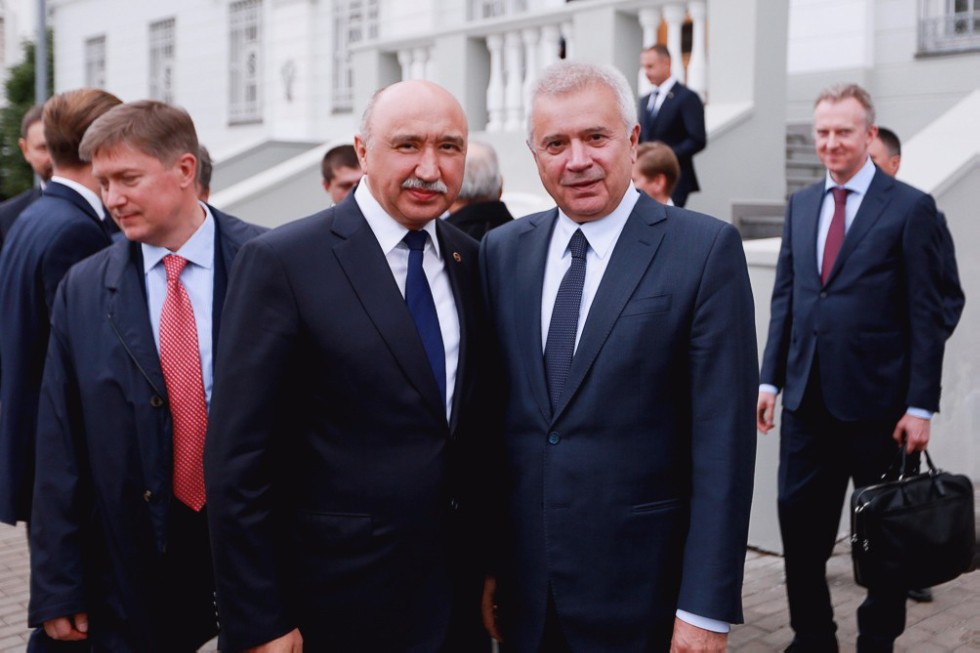 Visit by Lukoil CEO Vagit Alekperov