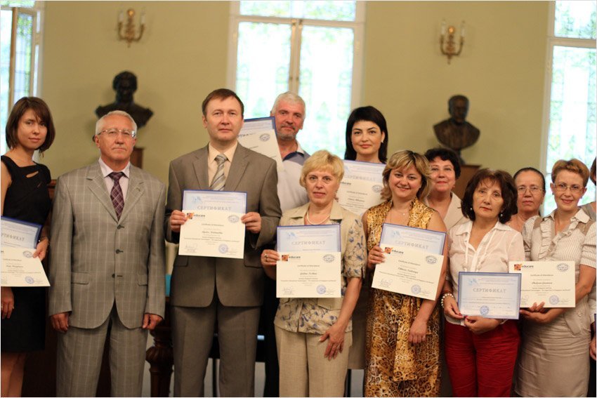 Granting international certificates to educators