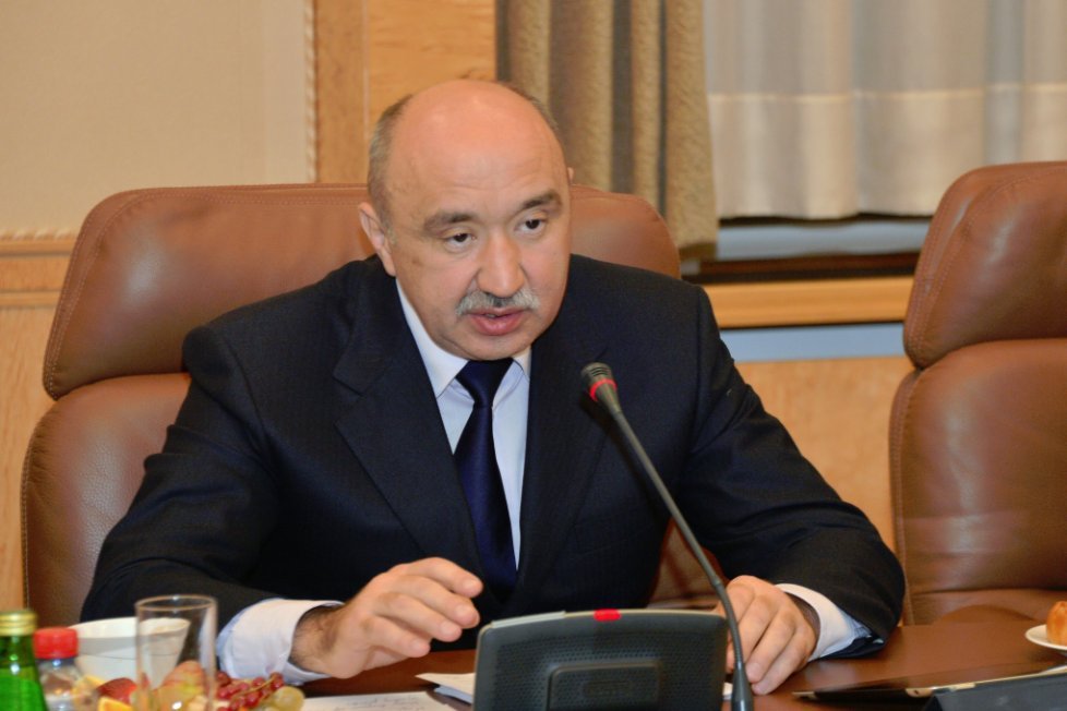 The President of the Republic of Tatarstan met Rectors of Kazan Universities ,
