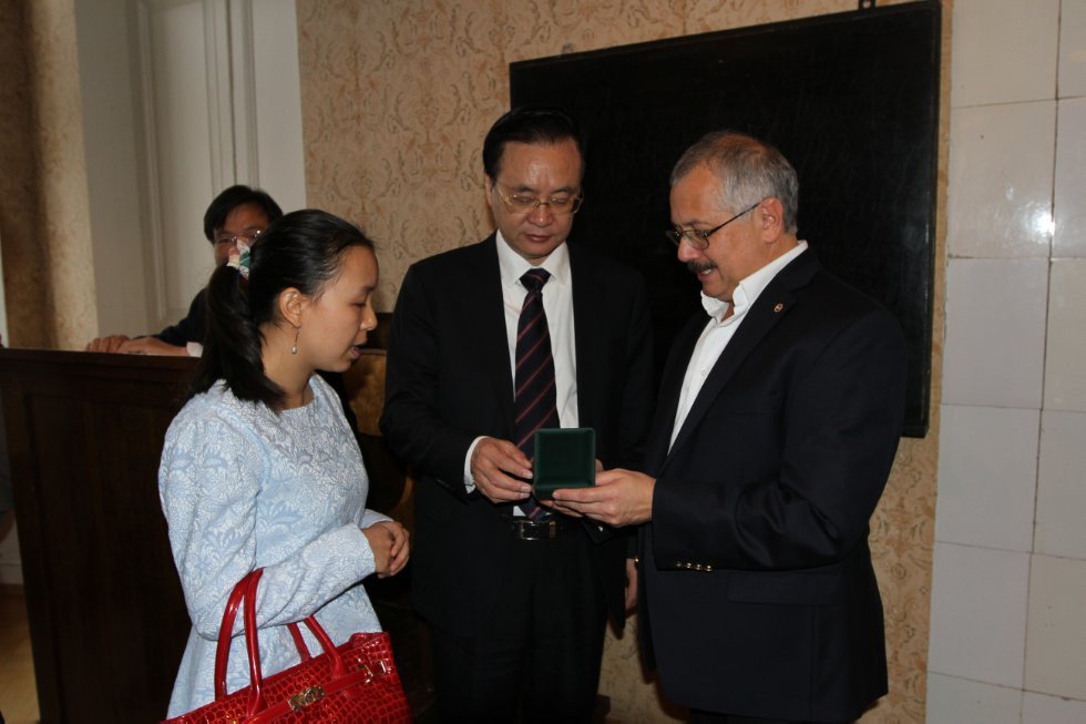 Hunan delegation visited KFU ,Hunan, cooperation