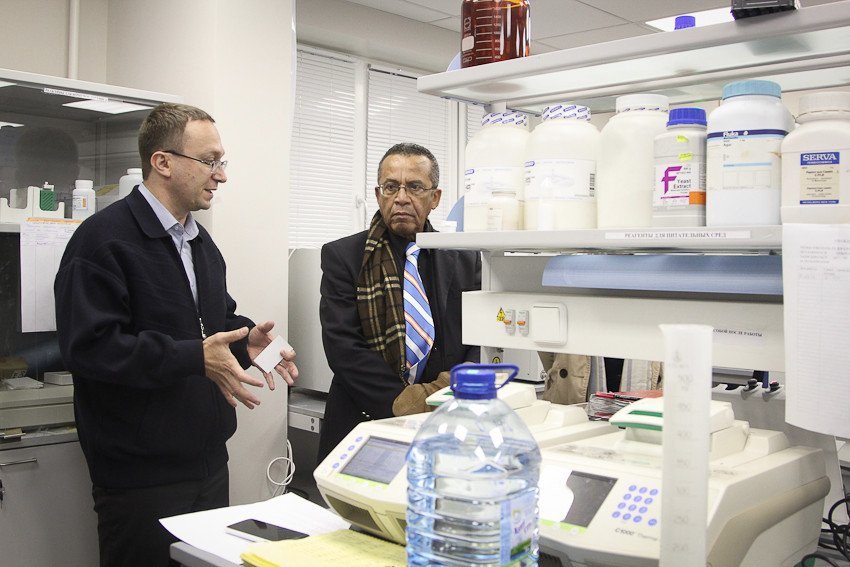 Delegation from the Republic of Cuba visited KFU ,Emilio Lozada García, Center for Genetic Engineering and Biotechnology, Eber Biotec S.A., OpenLabs, cooperation