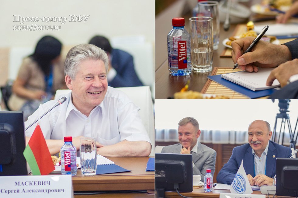 Minister Livanov meets his counterparts at KFU