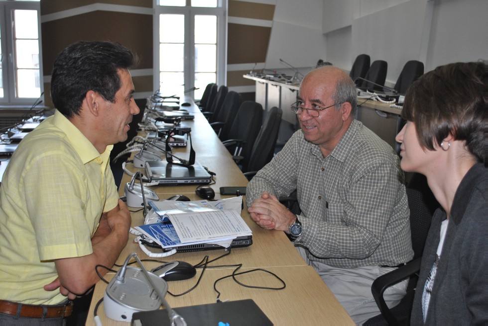 Governmental delegation of the Republic of Iran at Institute of Geology and Petroleum Technologies ,Republic of Iran, Ferdowsi University of Mashhad