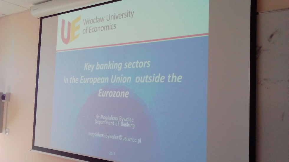 Вторая лекция адъюнкта Вроцлавского университета Магдалена Бувалек Вторая лекция адъюнкта Вроцлавского университета Магдалена Бувалек