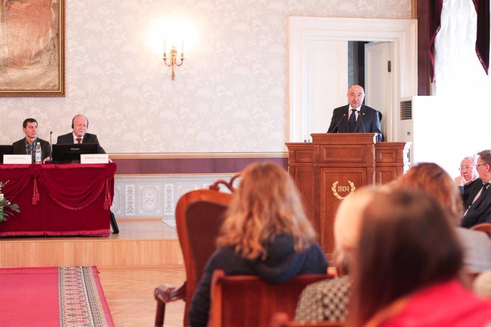 Michael Schmitz, Supervisor of Partnership Agreement between KFU and Giessen University received KFU Honoris Causa ,Kazan University Famous Professors, Michael Schmitz, Justus Liebig University Giessen