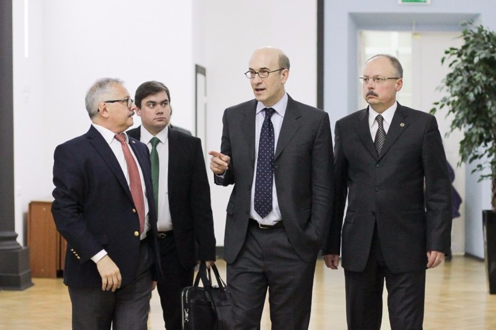 Professor Kenneth Rogoff Gave Lecture at Kazan University ,Harvard University, Kenneth Rogoff, economics, Russian economy
