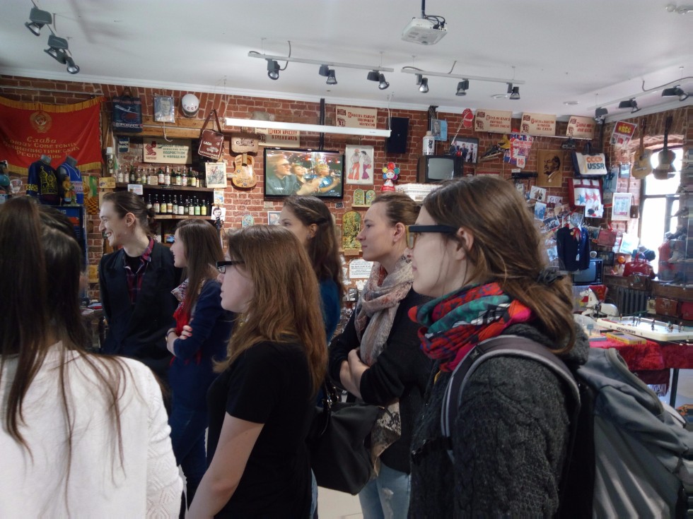 'Зеленые уроки' с иностранными студентами 'Зеленые уроки' с иностранными студентами