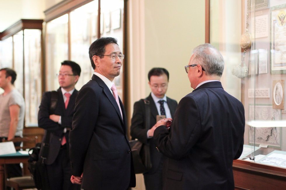 Ambassador Park Ro-byug of South Korea Ready to Work on Further Expansion of Cooperation