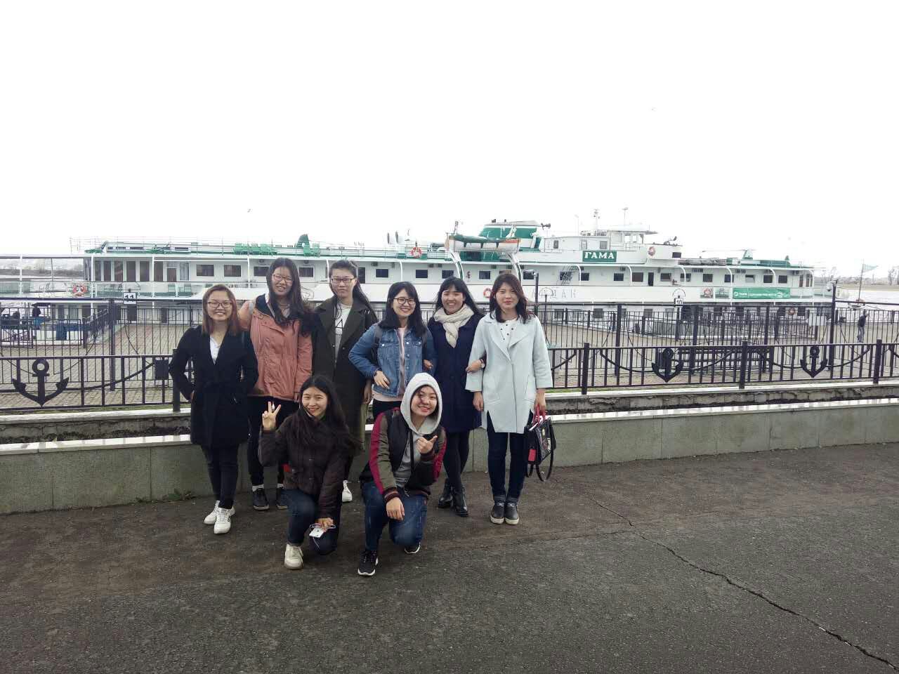 'Зеленые уроки' с иностранными студентами 'Зеленые уроки' с иностранными студентами