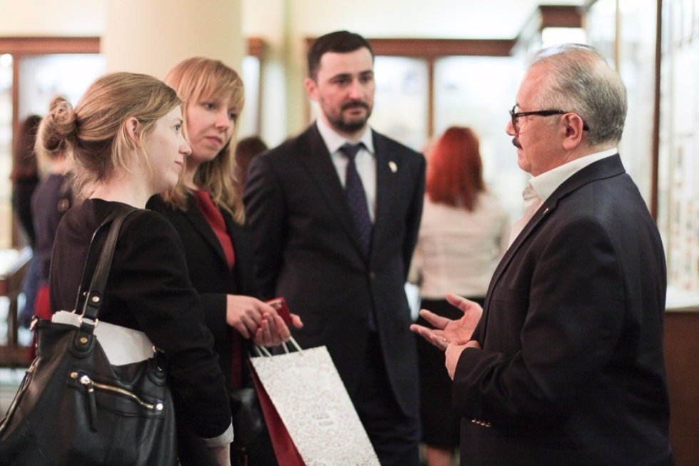 Representatives of British Embassy in Moscow at Kazan University