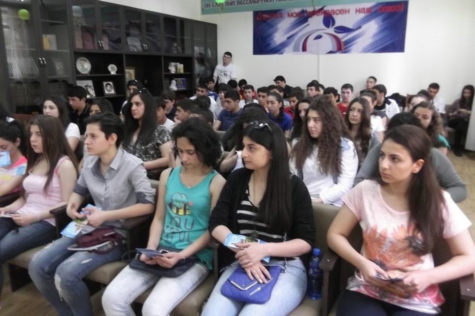 Presenting KFU in Armenia ,Armenia, Erevan, KFU, Armenian State Pedagogical University