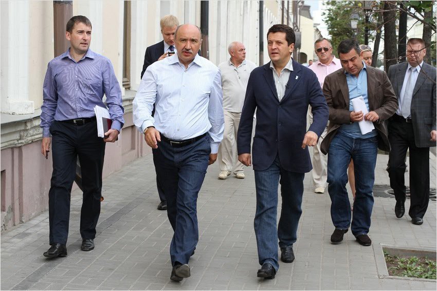 City mayor Ilsur Metshin got acquainted with the course of repair works at the main buildings of KFU