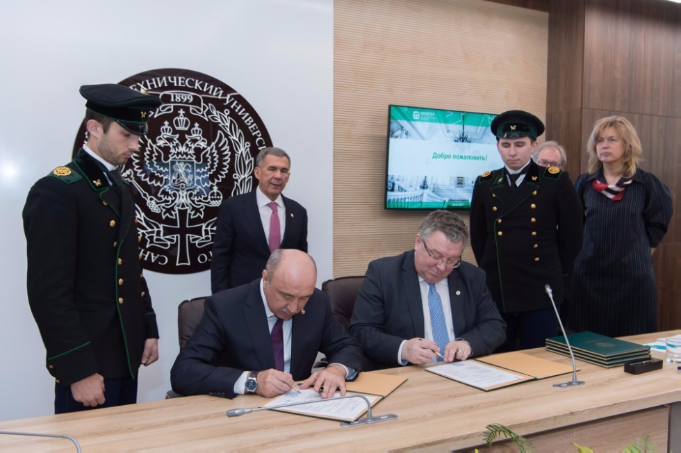 Cooperation Agreement Signed with Saint-Petersburg State Polytechnic University