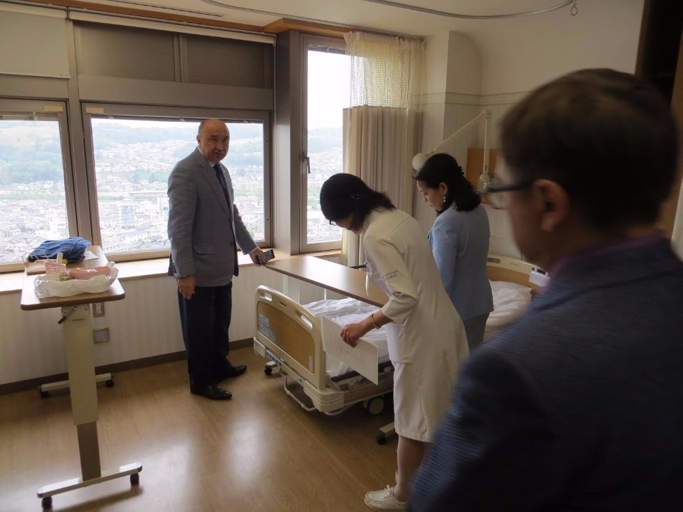 Rector Ilshat Gafurov's Meeting with President of Kanazawa University Yamazaki Koetsu