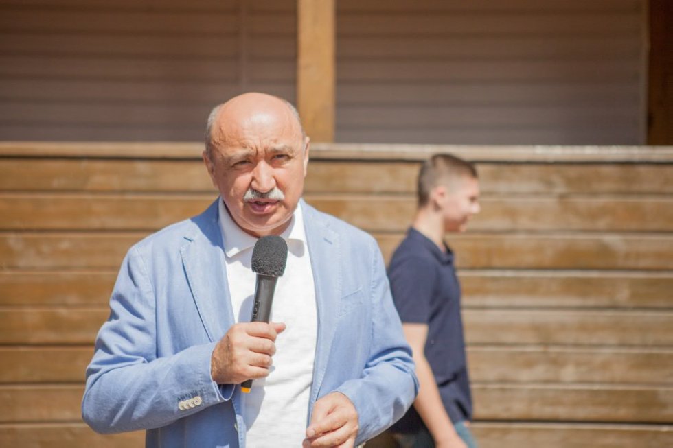 Profile session 'IT-territory' was opened with a ceremonial event on the ground of sports camp 'Burevestnik'