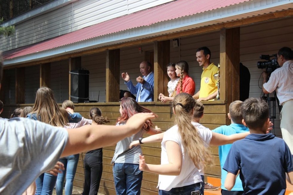 Profile session 'IT-territory' was opened with a ceremonial event on the ground of sports camp 'Burevestnik'