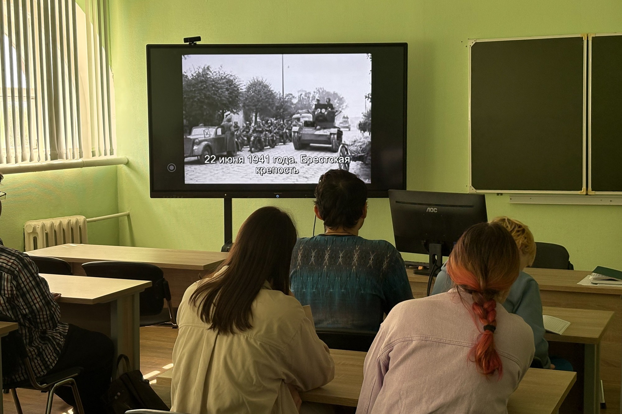 Студенты совершили виртуальную экскурсию по местам боевой славы Студенты совершили виртуальную экскурсию по местам боевой славы