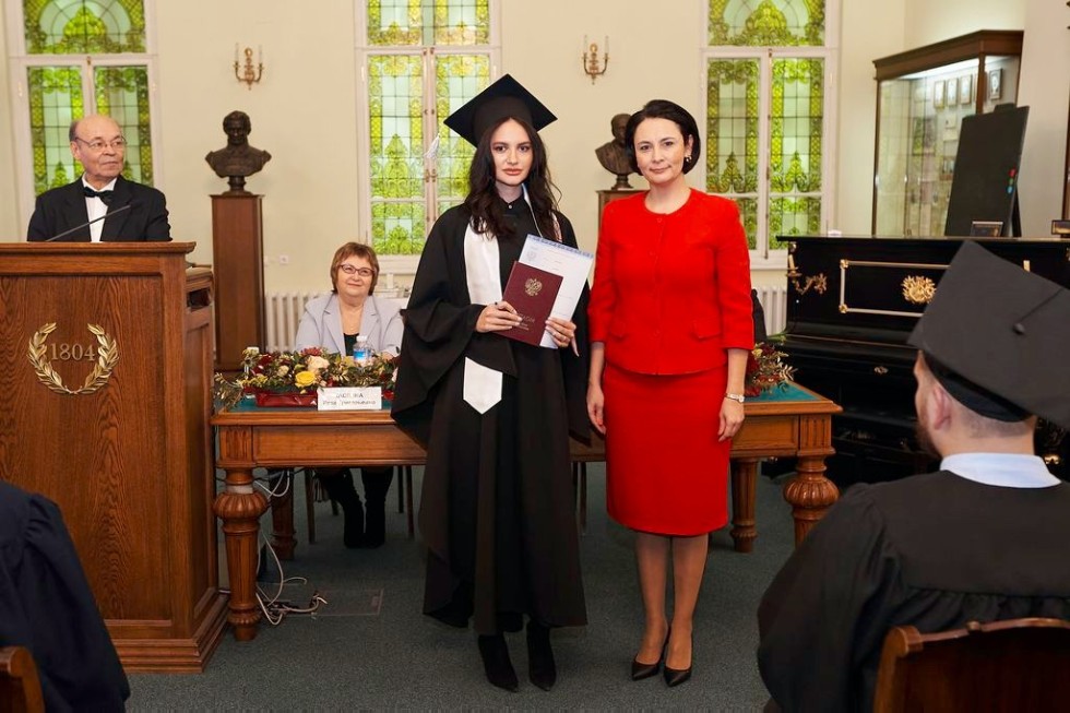 AWARD OF DIPLOMAS TO GRADUATES OF MASTER'S PROGRAMS AWARD OF DIPLOMAS TO GRADUATES OF MASTER'S PROGRAMS