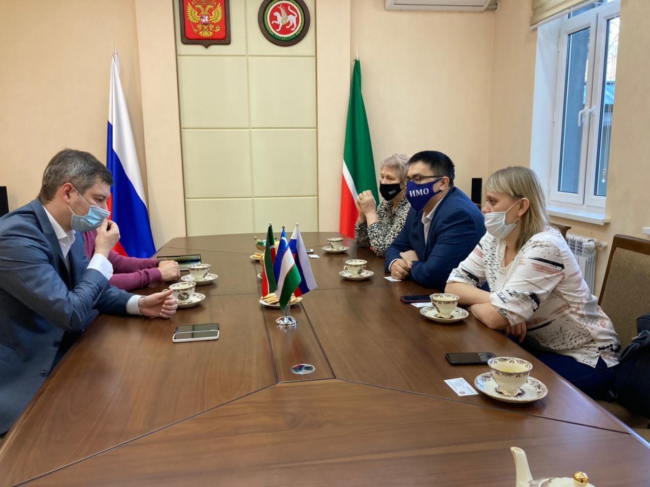 Встреча с представителем Республики Татарстан в Республике Узбекистан Ахтареевым Айдаром Азатовичем Встреча с представителем Республики Татарстан в Республике Узбекистан Ахтареевым Айдаром Азатовичем