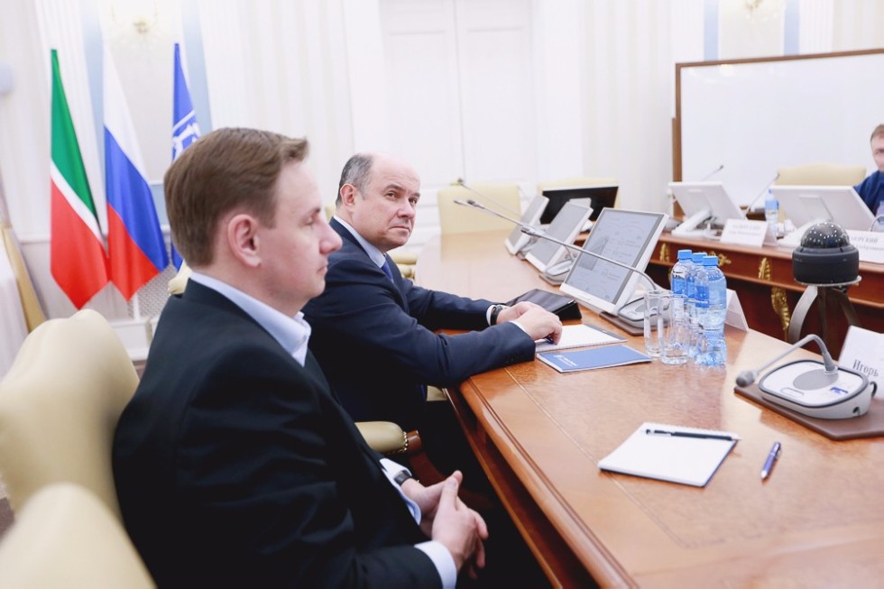 Dean of Sberbank Corporate University and Project 5-100 Expert Valery Katkalo Visited Kazan University