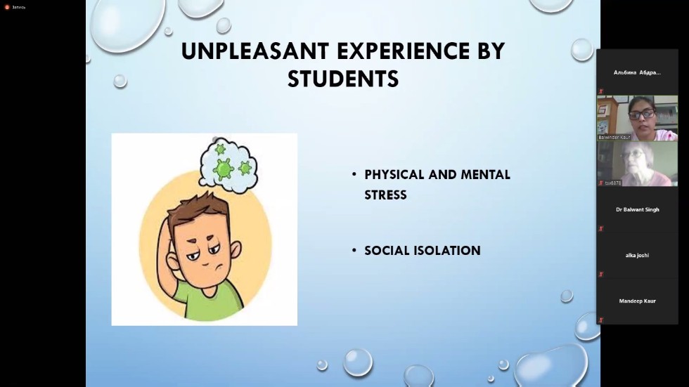 INTERNATIONAL WEBINAR 'EFFECTS OF PROLONGED LOCKDOWN UNDER COVID 19 ON EDUCATION SYSTEM' RUSSIA ? INDIA INTERNATIONAL WEBINAR 'EFFECTS OF PROLONGED LOCKDOWN UNDER COVID 19 ON EDUCATION SYSTEM' RUSSIA ? INDIA