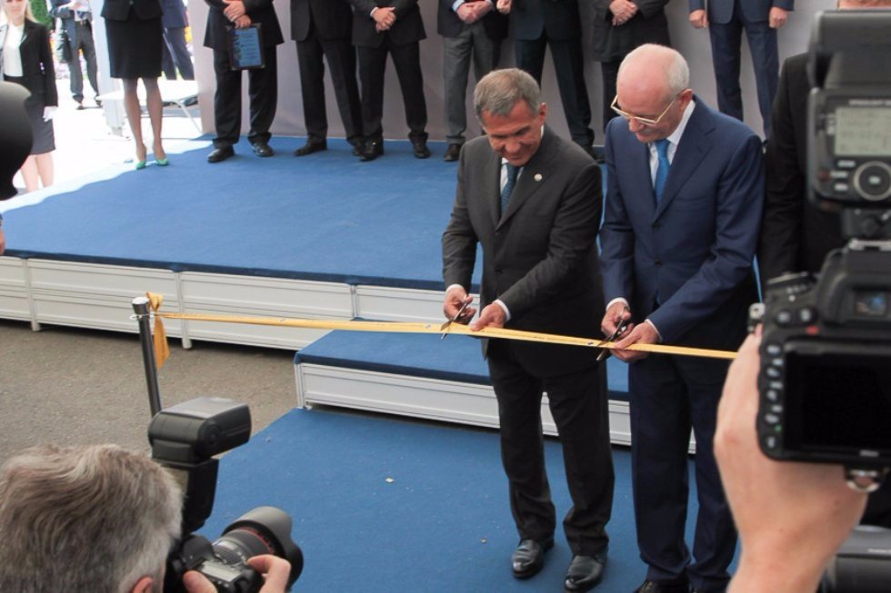 Rector Ilshat Gafurov Visits Opening Ceremony of Tatarstan Oil, Gas and Petrochemicals Forum