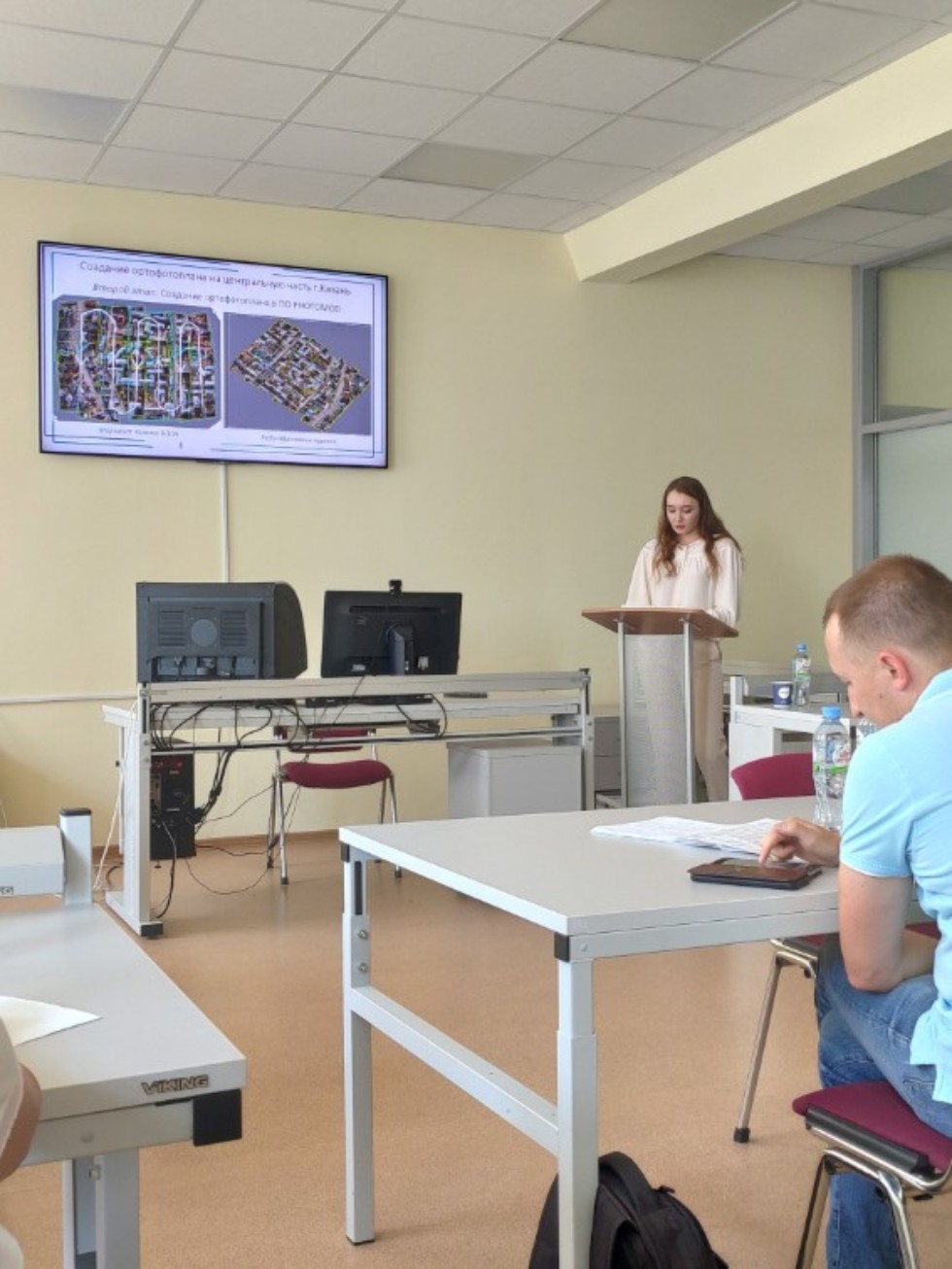 Защиты выпускных квалификационных работ на кафедре астрономии и космической геодезии КФУ Защиты выпускных квалификационных работ на кафедре астрономии и космической геодезии КФУ