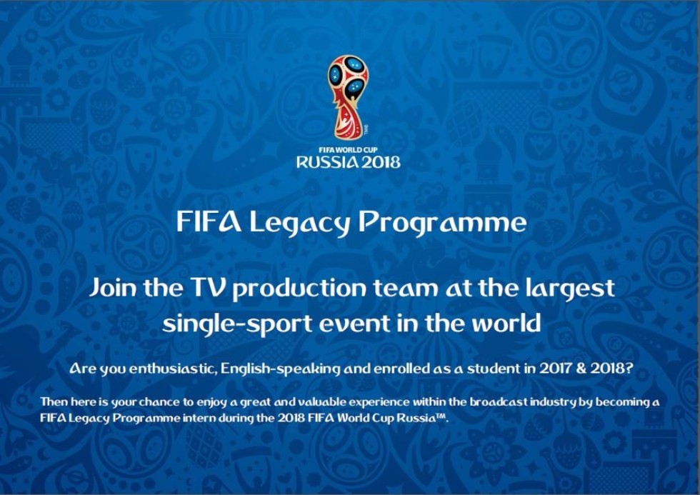 FIFA Legacy Programme Calls for Applications ,FIFA, 2018 World Cup, sports
