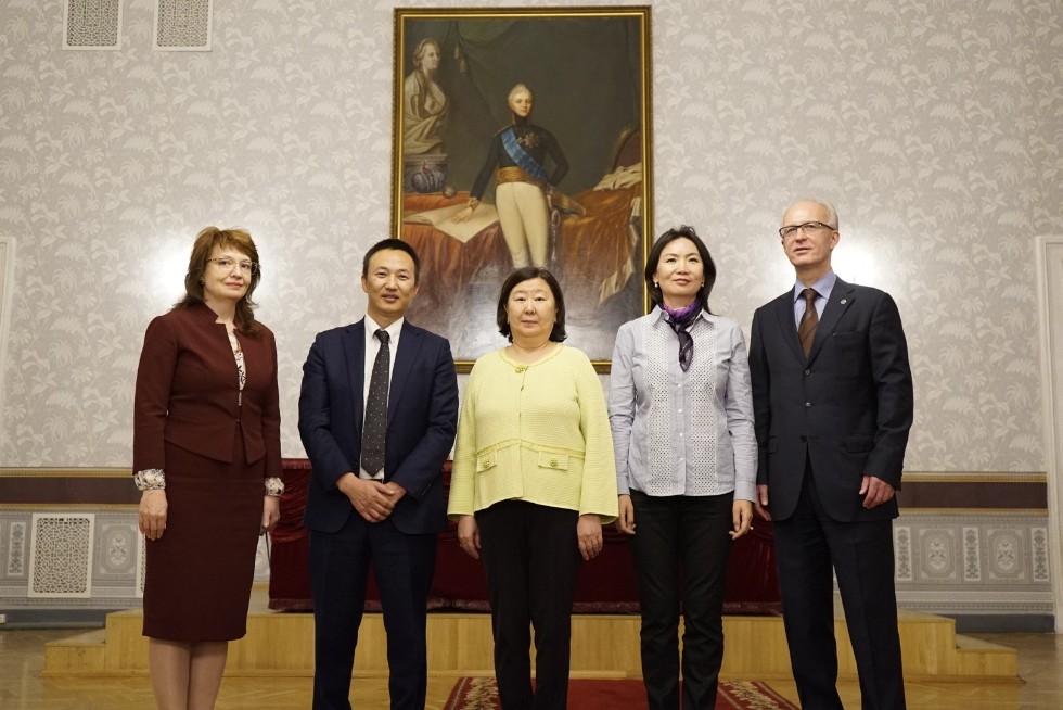 Delegations from Kazakhstan and Mongolia