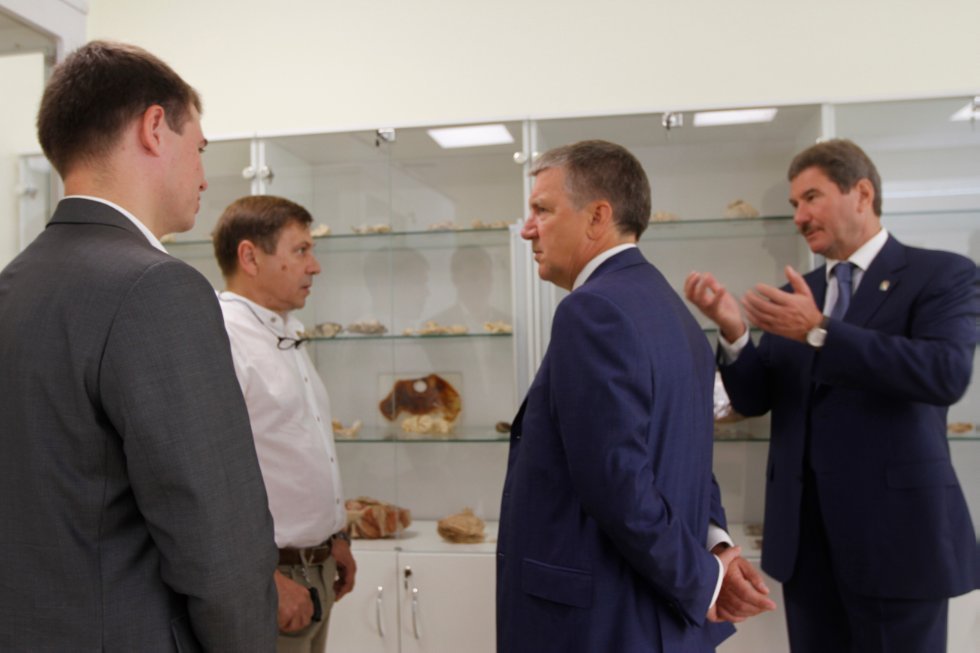 Alexander Khudilainen, Head of the Republic of Karelia, visited KFU