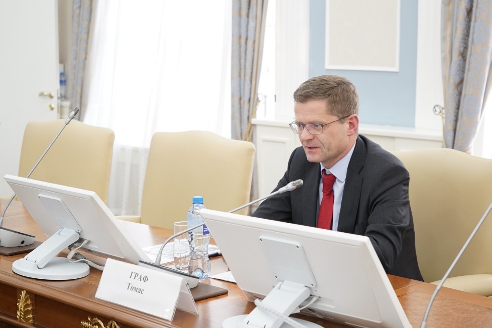 Thomas Graf Commended KFU for Its Contribution to German-Russian Ties