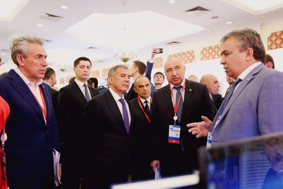 Kazan University Represented at KazanSummit 2017 ,IIRHOS, Organization of Islamic Cooperation, Islamic Development Bank, President of Tatarstan, Ministry of Education and Science of Russia, KazanSummit, Kazan Halal Expo