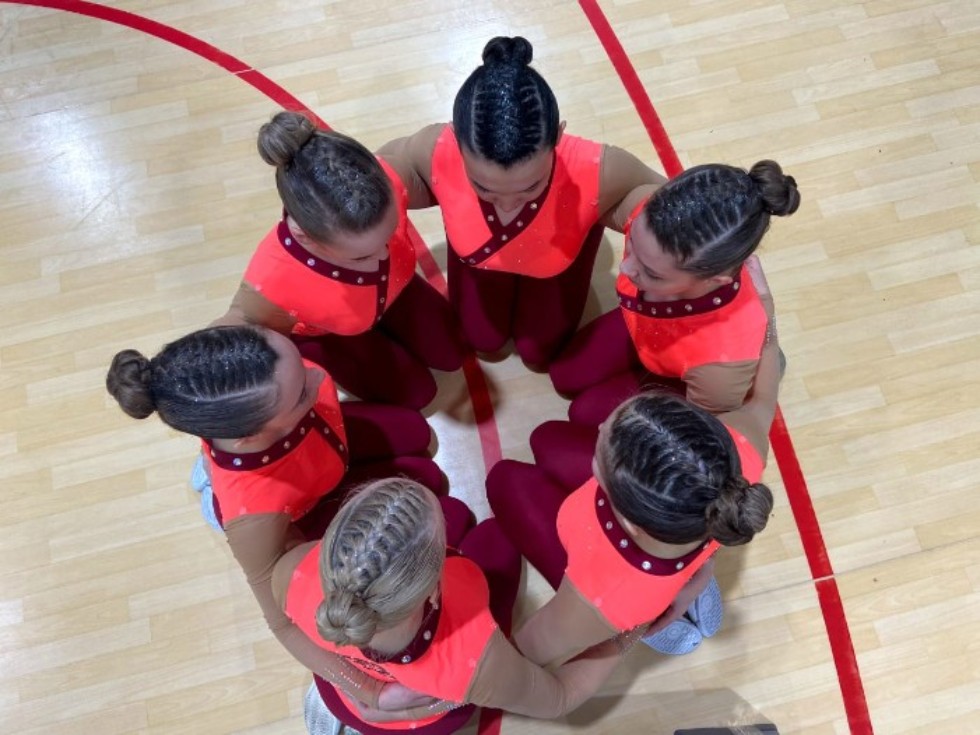 Two KFU teams triumphant in national fitness aerobics competition Two KFU teams triumphant in national fitness aerobics competition