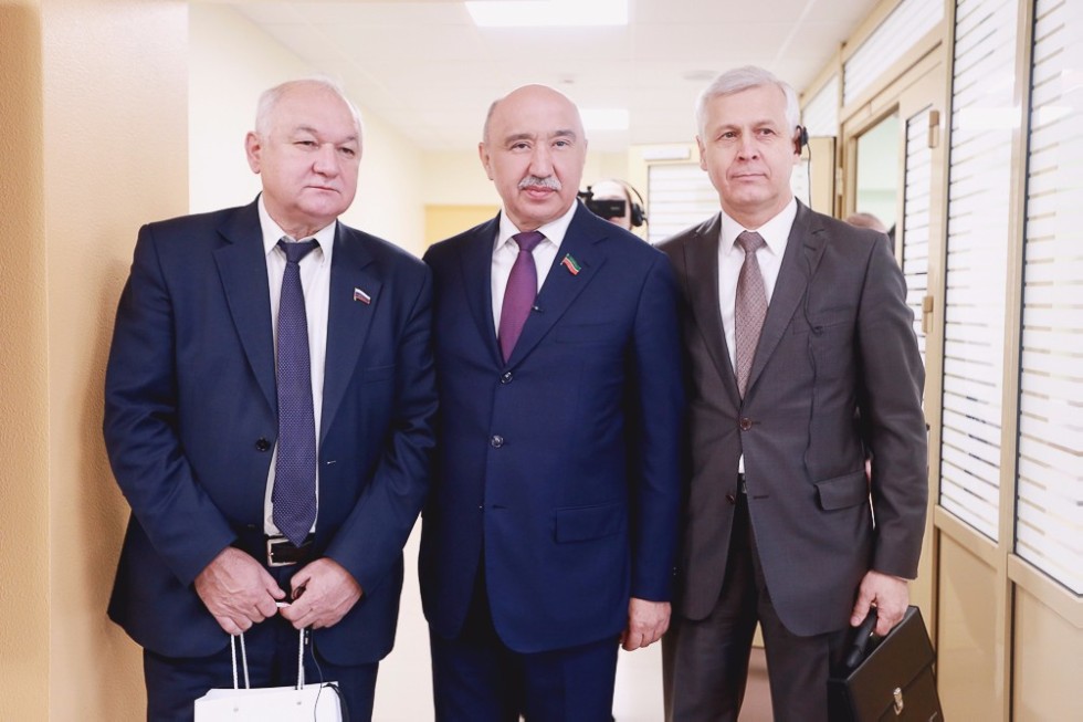 Tatarstani Lawmakers and Public Officials Discussed Investment Attractiveness at Kazan University ,State Council of Tatarstan, State Duma, Council of the Federation, Ministry of Economy of Tatarstan, University Clinic