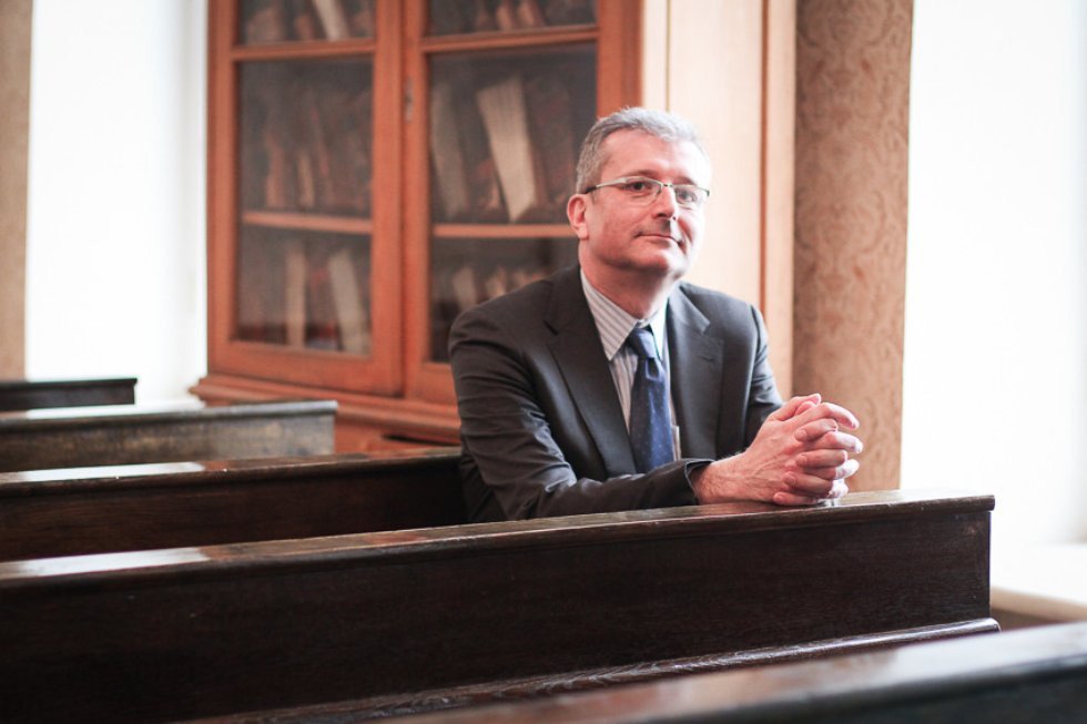 Spanish Embassy Counselor Alvaro De La Riva at Kazan University Spanish Embassy Counselor Alvaro De La Riva at Kazan University