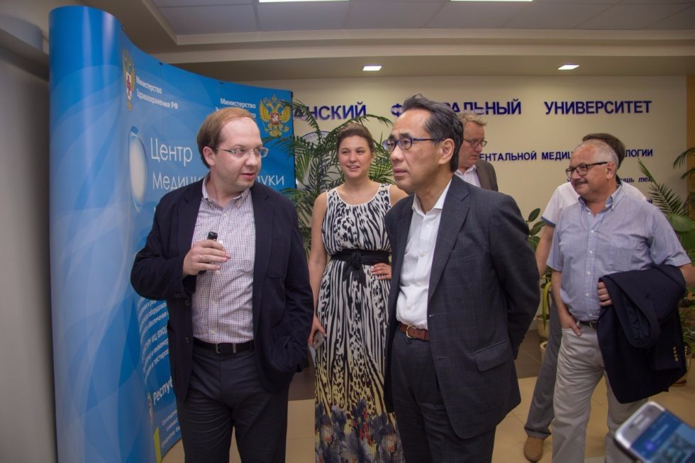 Japanese Business Interested in Kazan University's Projects