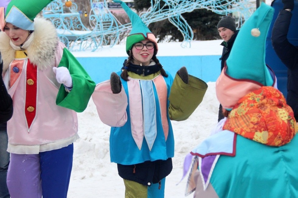 The students of Yelabuga Institute KFU celebrated Tatyana's day as a large-scale holiday.