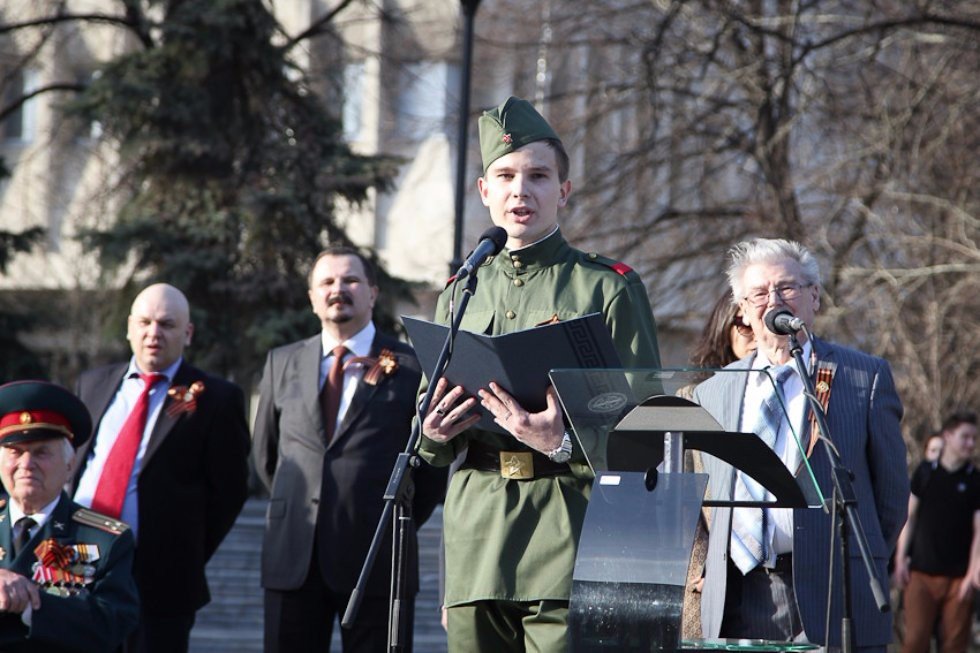 Great Patriotic War: To Remember and to Take Pride ,Ilshat Gafurov, Ildar Khalikov, World War II, celebration, rally, Victory Day