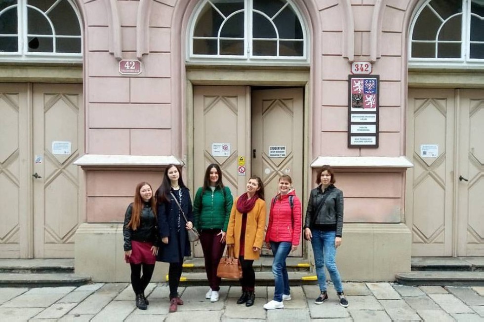 Students of Elabuga institute of KFU pass internship in the West Czech university ,Yelabuga Institute