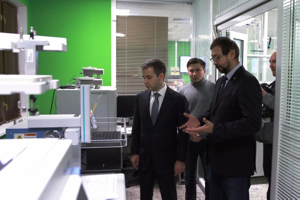 Minister Nikolay Nikiforov and Uber Technologies Delegation Visited Kazan University