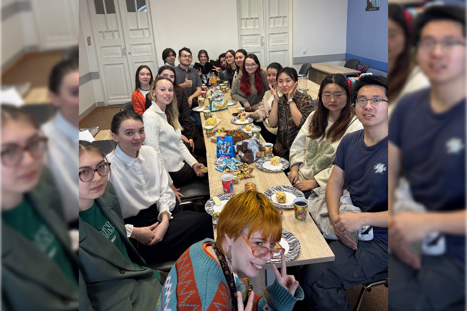 Студенты из Китая познакомились с традициями праздника весны Студенты из Китая познакомились с традициями праздника весны