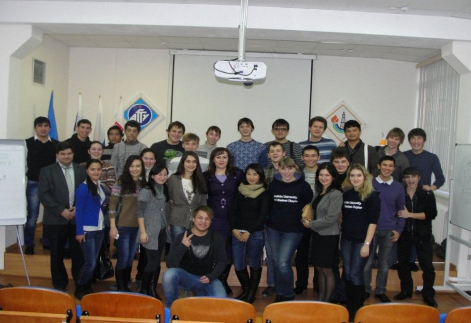 KFU students attended master-class in the largest oil service company 'Schlumberger' ,
