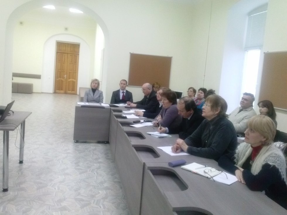 Заседание Казанского педагогического общества Заседание Казанского педагогического общества