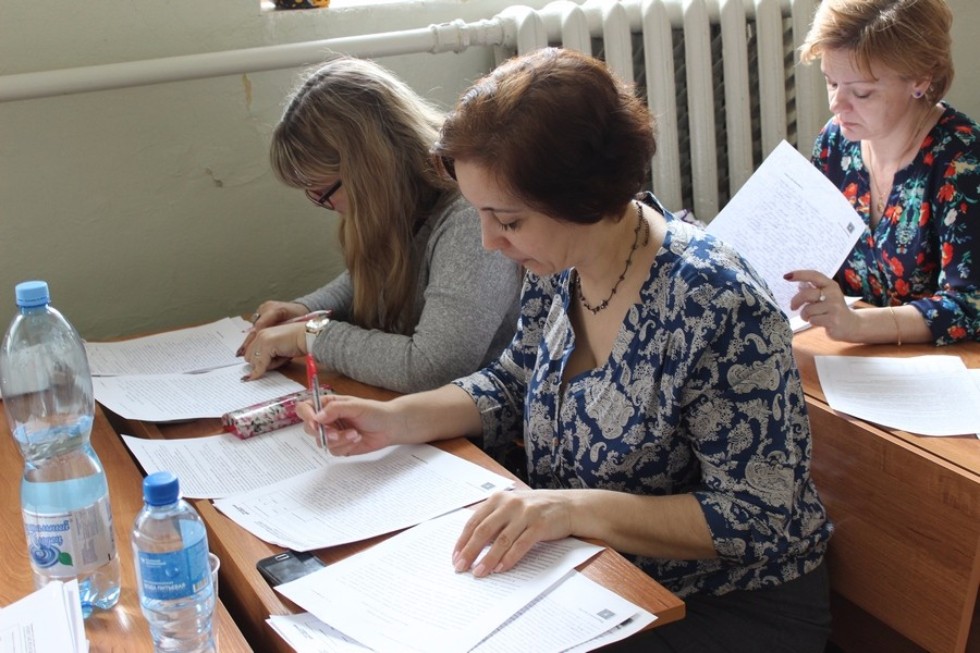 Total Dictation in Elabuga Institute of Kazan Federal University gathered over 600 participants