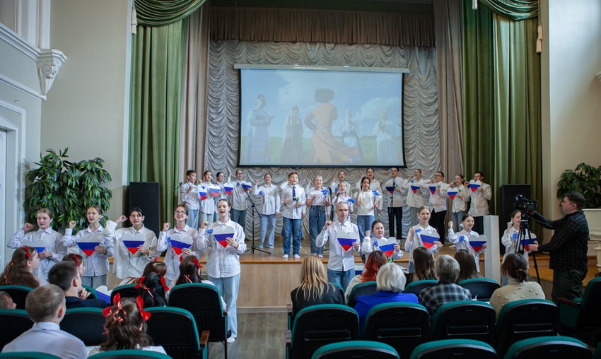 'Битва хоров' прошла в Елабужском институте КФУ 'Битва хоров' прошла в Елабужском институте КФУ