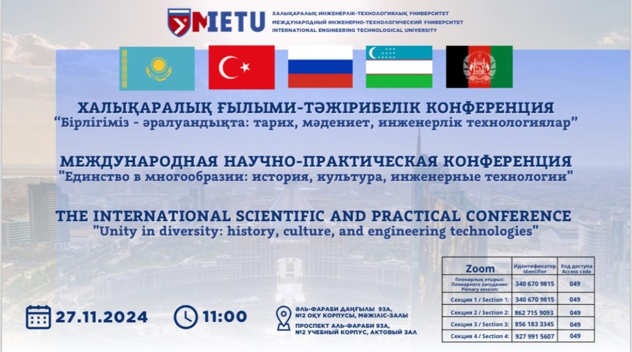 Ученый Института психологии и образования выступил на Международной научно-практической конференции в Казахстане Ученый Института психологии и образования выступил на Международной научно-практической конференции в Казахстане