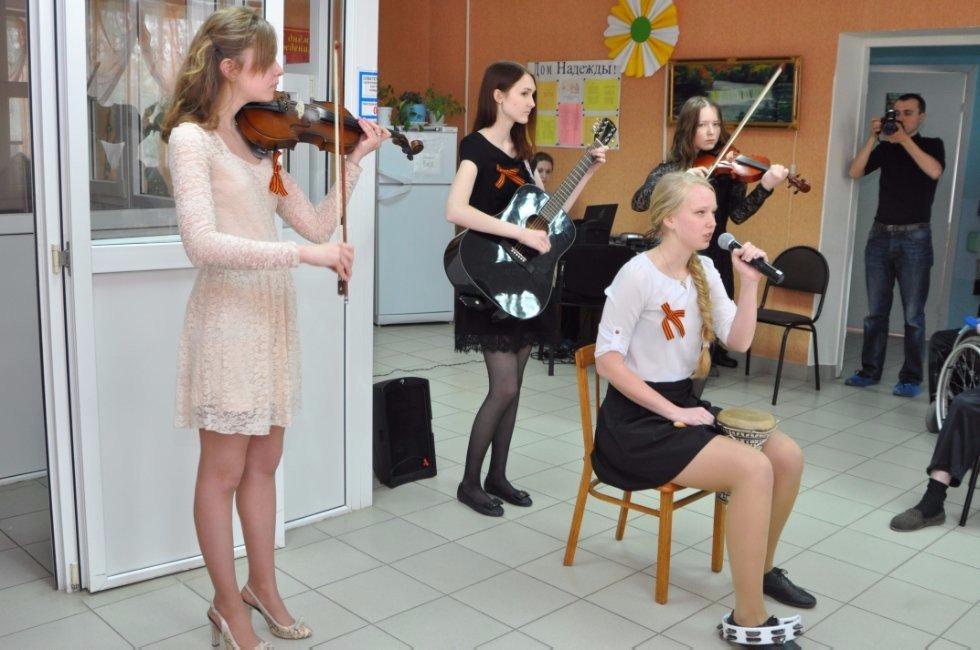 Праздник в Кайбицком доме-интернате для престарелых и инвалидов Праздник в Кайбицком доме-интернате для престарелых и инвалидов