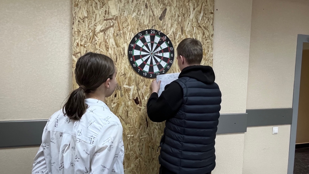 Турнир по дартсу в Деревне Универсиады Турнир по дартсу в Деревне Универсиады